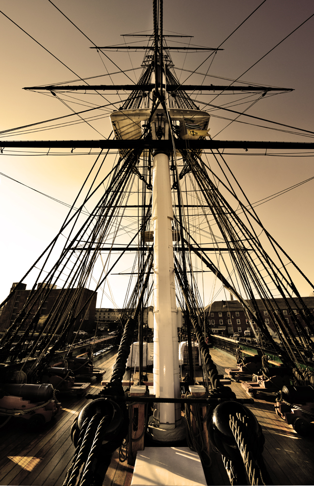 mast from bow